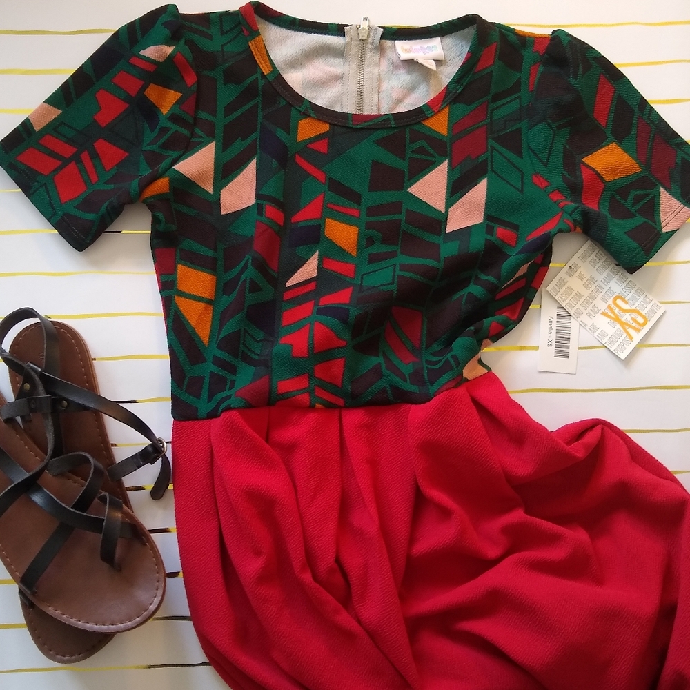 LuLaRoe Amelia Dress XS NWT